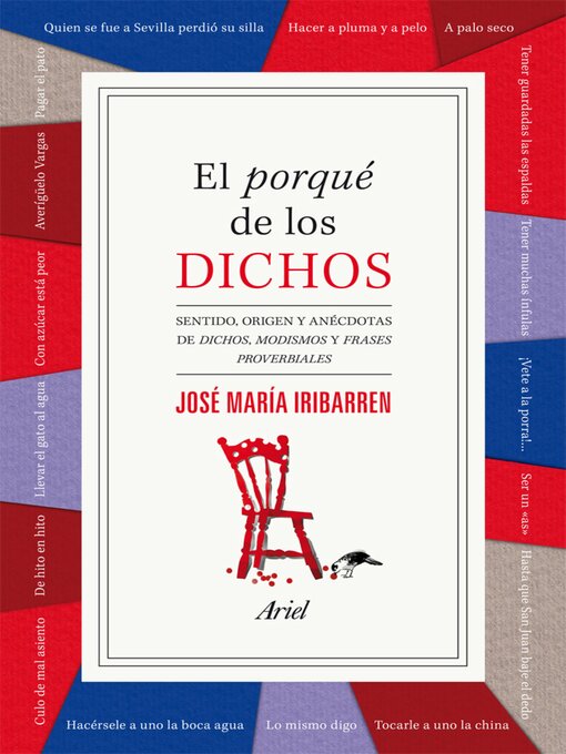 Cover image for El porqué de los dichos